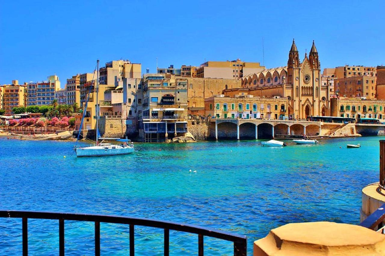 Luxe Apartment With Valletta And Harbour Views Sliema Exterior photo